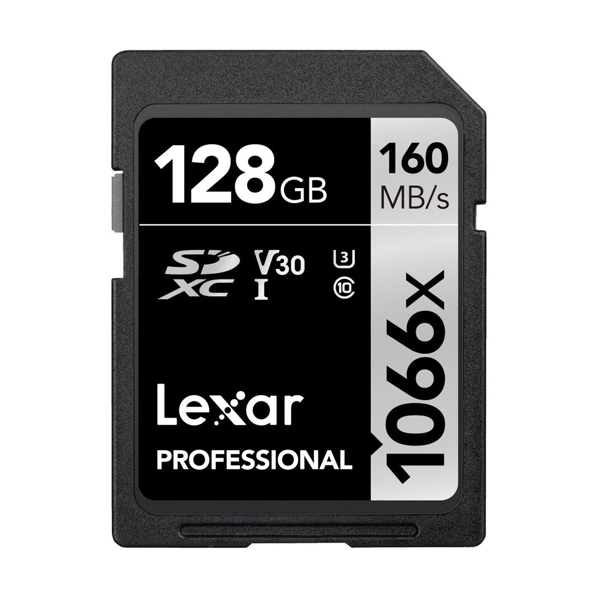 Lexar 128GB Professional 1066x UHS-I SDXC (V30) Memory Card