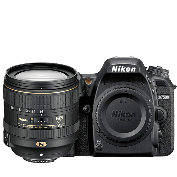 美品Nikon D7500 16-80mm 2.8-4(7,125回シャッター) Nikon D7500 DSLR Camera with 16-80mm Lens