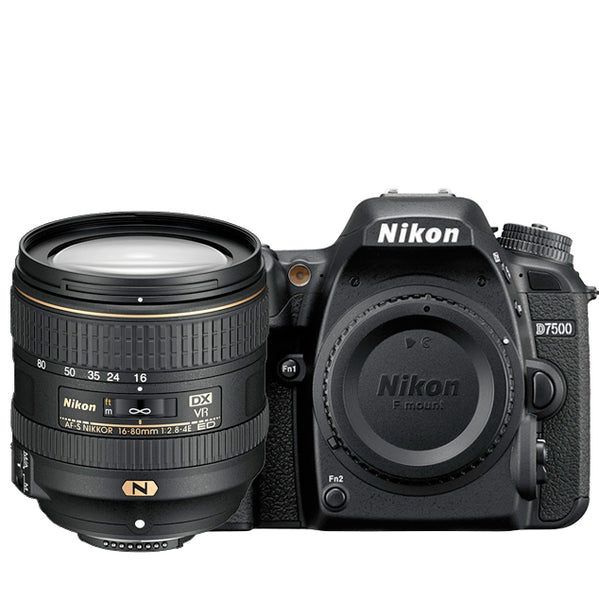 美品Nikon D7500 16-80mm 2.8-4(7,125回シャッター) Nikon D7500 DSLR Camera with 16-80mm Lens