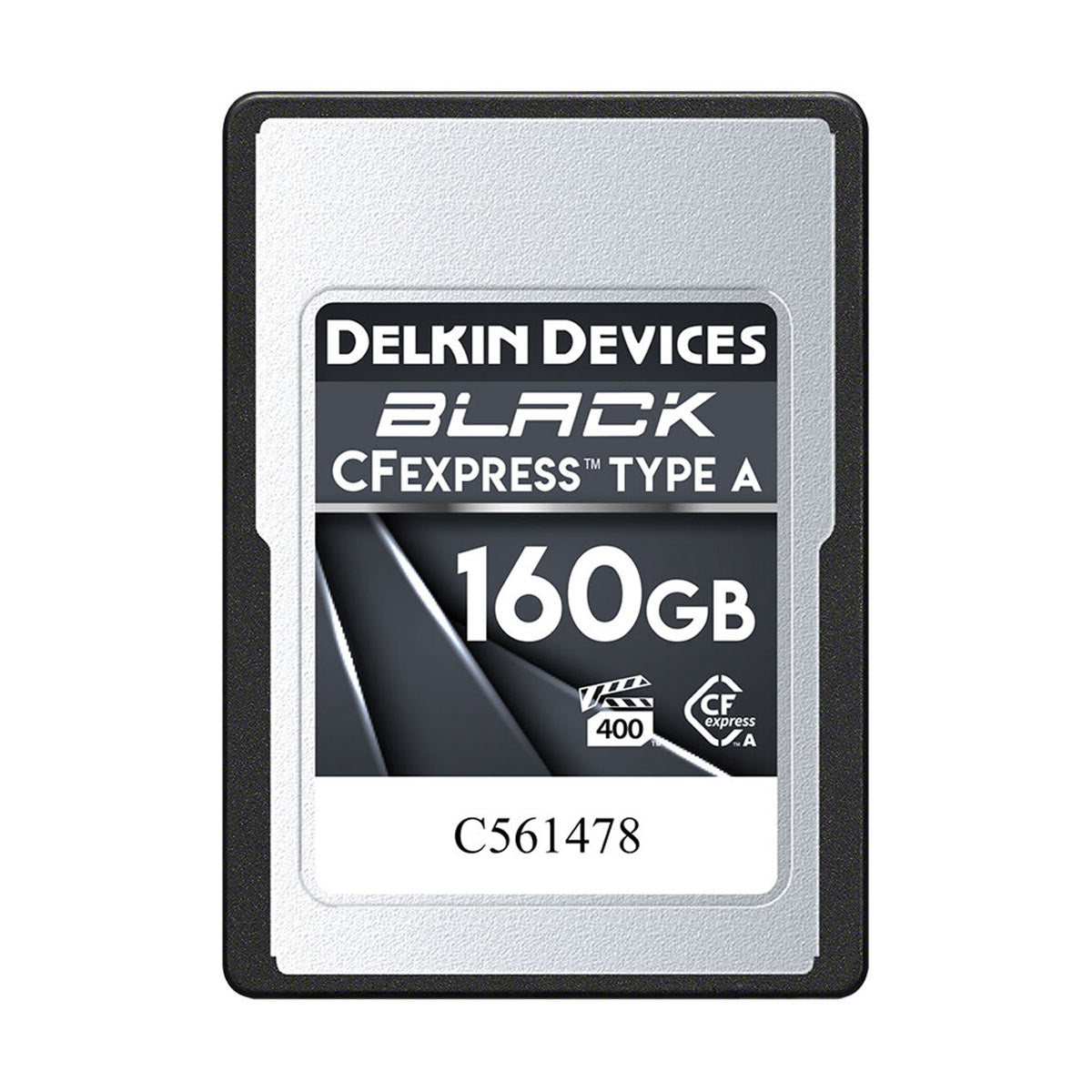 Delkin BLACK 160GB CFexpress Type A Memory Card (VPG 400)