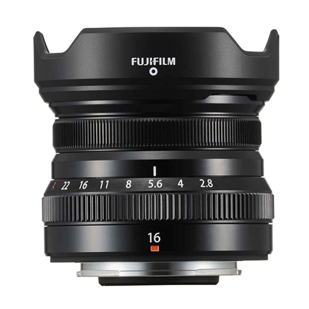 Fujifilm XF 16mm F2.8 R WR Lens (Black)