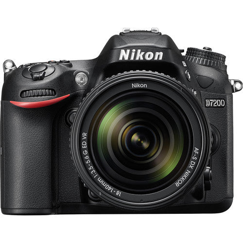 Nikon D7200 DSLR Camera with 18-140mm VR DX Lens, camera dslr cameras, Nikon - Pictureline  - 1
