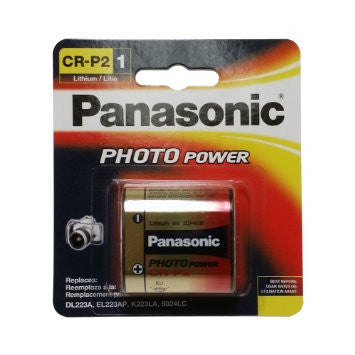 Panasonic CR-P2 Battery, camera batteries & chargers, Panasonic - Pictureline 