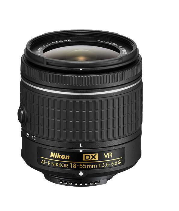 Nikon 18-55mm f/3.5-5.6 G AF-P DX VR Nikkor Lens