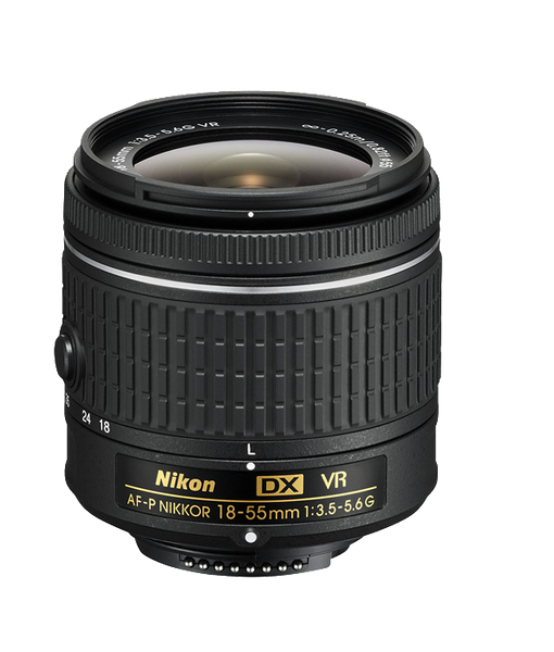 Nikon 18-55mm f/3.5-5.6 G AF-P DX VR Nikkor Lens