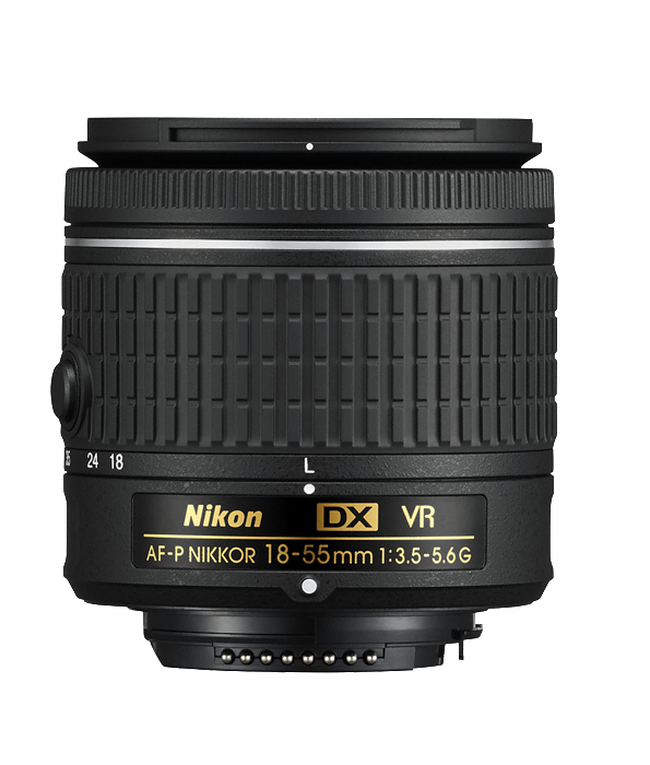 Nikon 18-55mm f/3.5-5.6 G AF-P DX VR Nikkor Lens, lenses slr lenses, Nikon - Pictureline  - 2