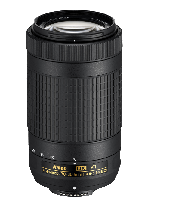 Nikon 70-300mm f/4.5-6.3G ED AF-P DX VR Nikkor Lens, lenses slr lenses, Nikon - Pictureline 