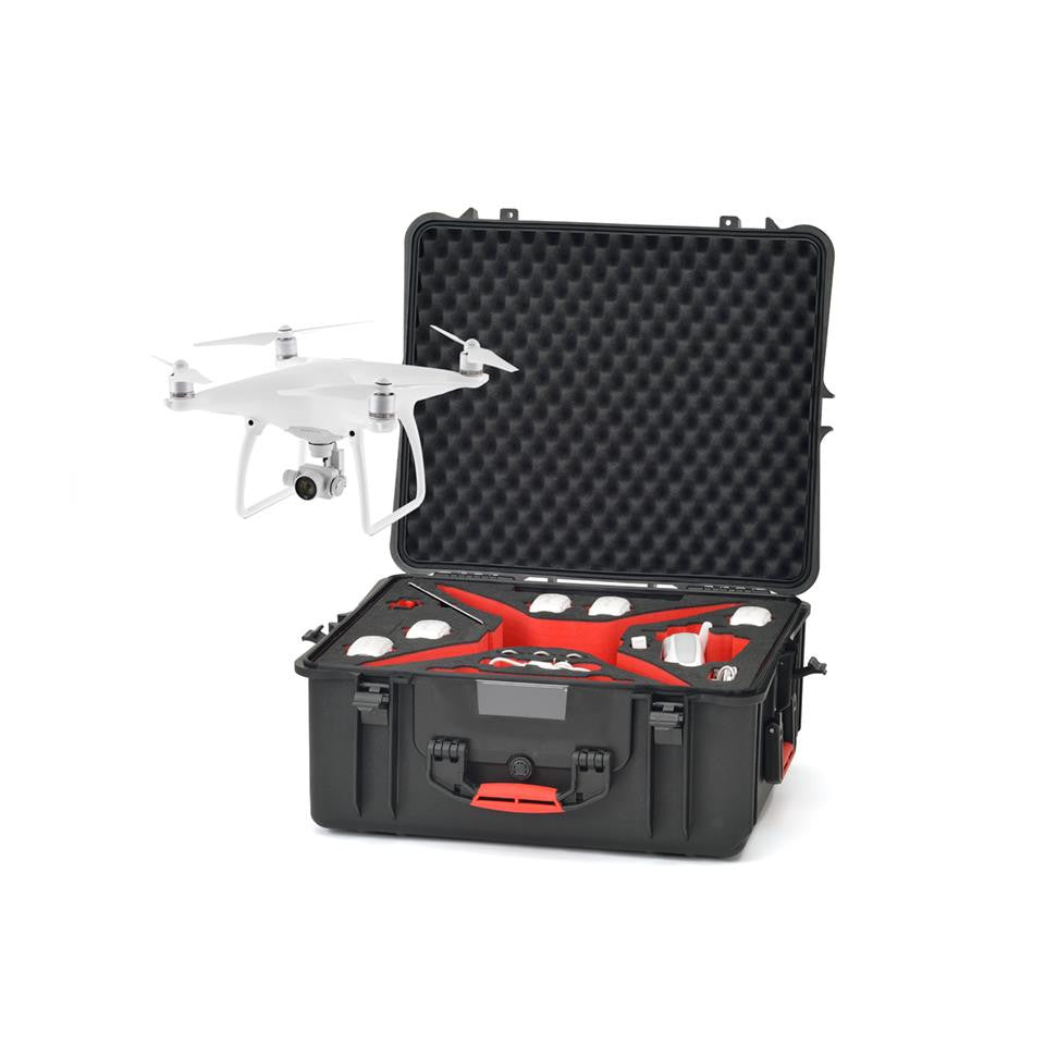 HPRC 2700 WPHA4 Wheeled Hard Case + Foam for DJI Phantom 4, video drone accessories, HPRC - Pictureline  - 1