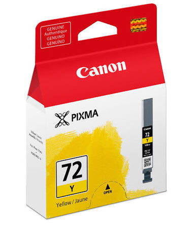 Canon LUCIA PGI-72 Yellow Ink (Pro-10), printers ink small format, Canon - Pictureline 