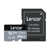 Lexar 256GB Professional 1066x UHS-I microSDXC Memory Card with SD Adapter