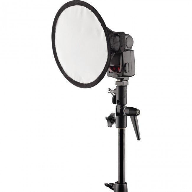 Westcott Pocket Box Round 8.5” Speedlite Modifier, lighting diffusers, Westcott - Pictureline  - 1