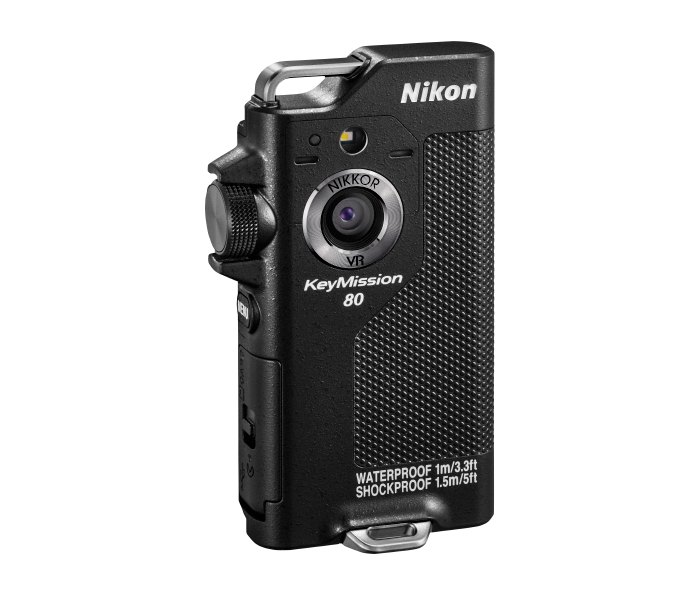 Nikon KeyMission 80 (Black), video action cameras, Nikon - Pictureline  - 1