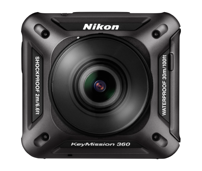 Nikon KeyMission 360 (Black), video action cameras, Nikon - Pictureline  - 1