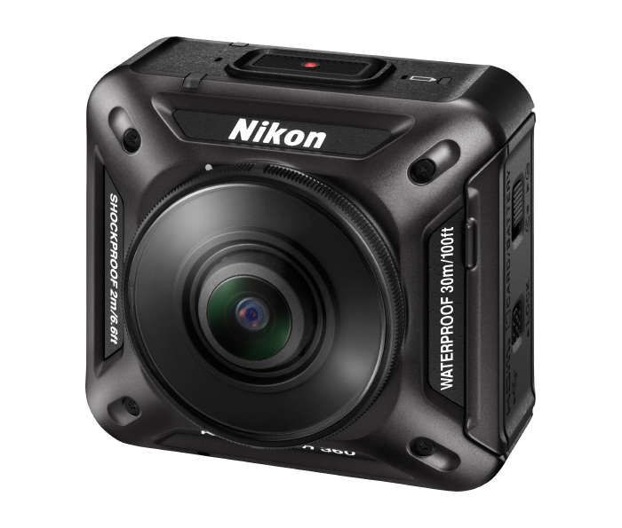 Nikon KeyMission 360 (Black), video action cameras, Nikon - Pictureline  - 2