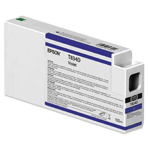 Epson T834D00 P8000/P9000 Ultrachrome HDX Ink 150ml Violet