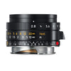 Leica 28mm f/2.8 Elmarit-M ASPH Lens (Black Anodized)