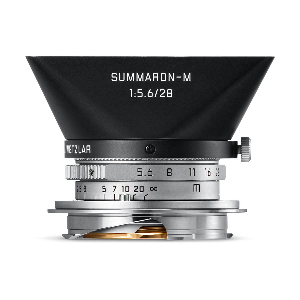 Leica 28mm f/5.6 Summaron-M ASPH Lens (Silver)