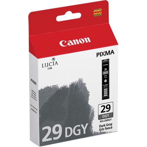 Canon PGI-29 Ink Dark Gray, printers ink small format, Canon - Pictureline 