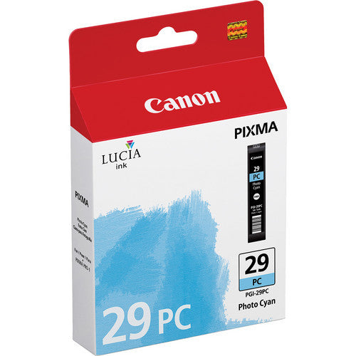 Canon PGI-29 Ink Photo Cyan, printers ink small format, Canon - Pictureline 