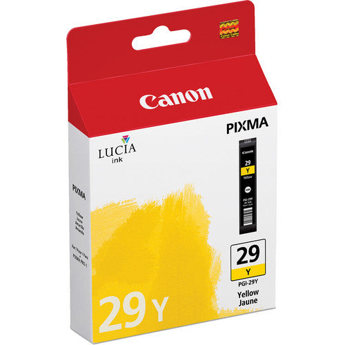 Canon PGI-29 Ink Yellow, printers ink small format, Canon - Pictureline 