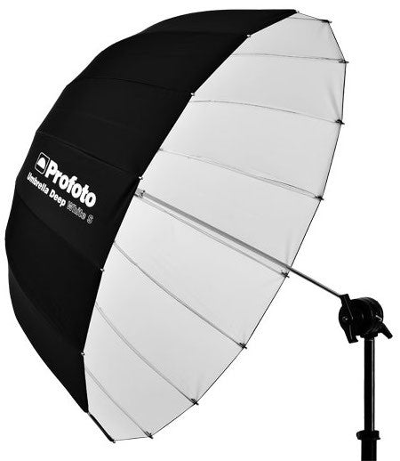 Profoto Umbrella Deep White S (33"), lighting umbrellas, Profoto - Pictureline  - 1