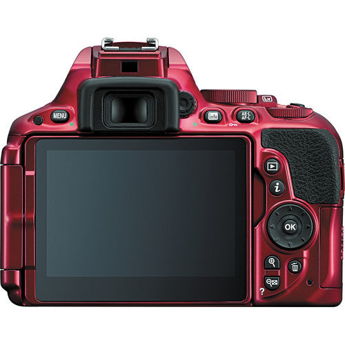Nikon D5500 DX Digital SLR Camera w/ 18-55mm DX VR II Lens Red, discontinued, Nikon - Pictureline  - 3