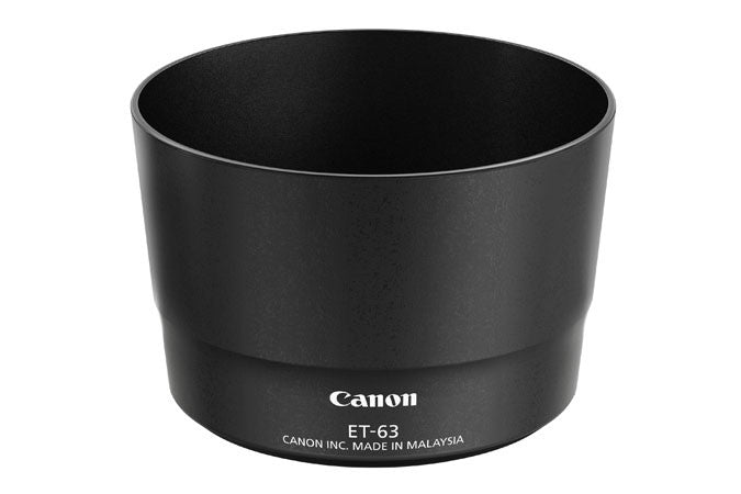Canon ET-63 Lens Hood for EF-S 55-250mm f/4.5-5.6 IS STM, lenses hoods, Canon - Pictureline 