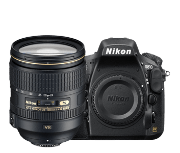 Nikon D810 Digital SLR with 24-120mm f/4 VR Lens Nikon D810 Digital SLR with 24-120mm f/4 VR Lens
