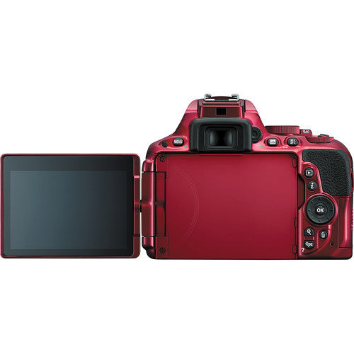 Nikon D5500 DX Digital SLR Camera w/ 18-55mm DX VR II Lens Red, discontinued, Nikon - Pictureline  - 4