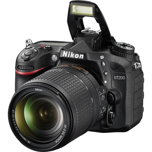 Nikon D7200 Dual Lens Camera Kit w/18-55mm VR II & 70-300mm Lens