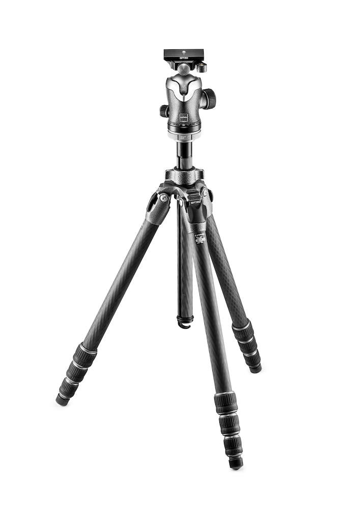 Gitzo GK2542-82QD Mountaineer Series 2 Carbon Fiber Tripod with Center Ball Head, tripods photo tripods, Gitzo - Pictureline  - 1