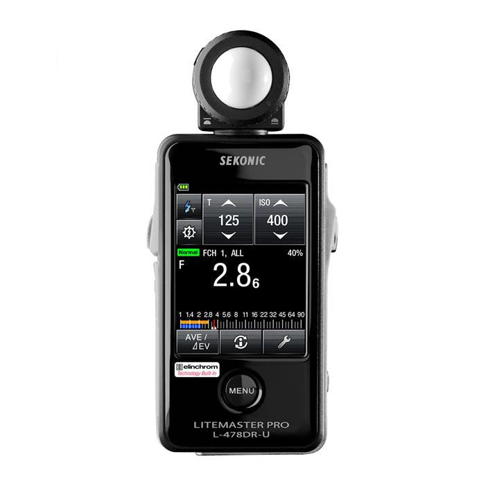 Sekonic LiteMaster Pro L-478DR-U-EL Light Meter (Elinchrom), discontinued, Sekonic - Pictureline  - 1