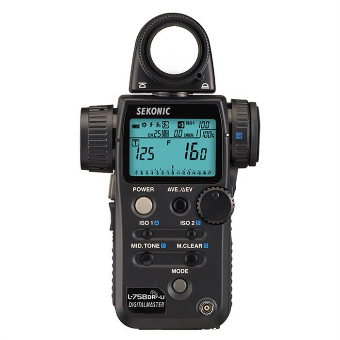 Sekonic L-758DR-U DigitalMaster Light Meter, lighting metering, Sekonic - Pictureline  - 1