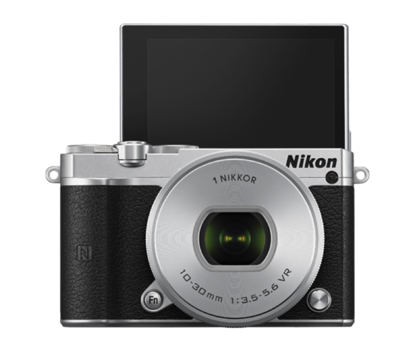 Nikon 1 J5 Digital Camera with 10-30mm Lens Silver, camera mirrorless cameras, Nikon - Pictureline  - 3