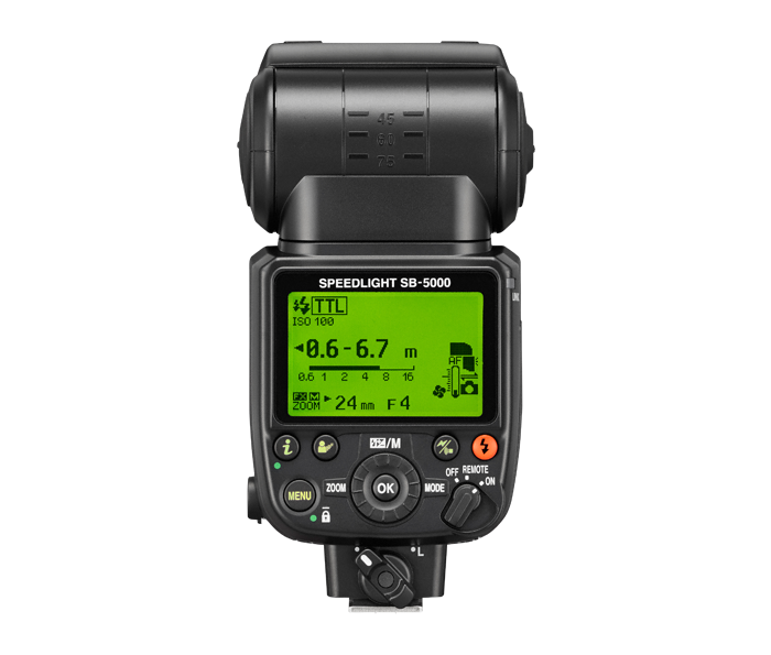 Nikon SB-5000 AF Speedlight, lighting hot shoe flashes, Nikon - Pictureline  - 2