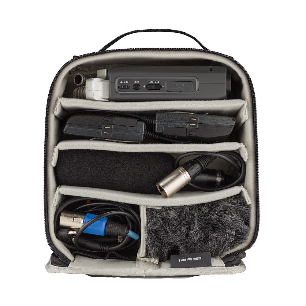 Tenba Cable Tool Box 8 (Gray), bags pouches, Tenba - Pictureline  - 4