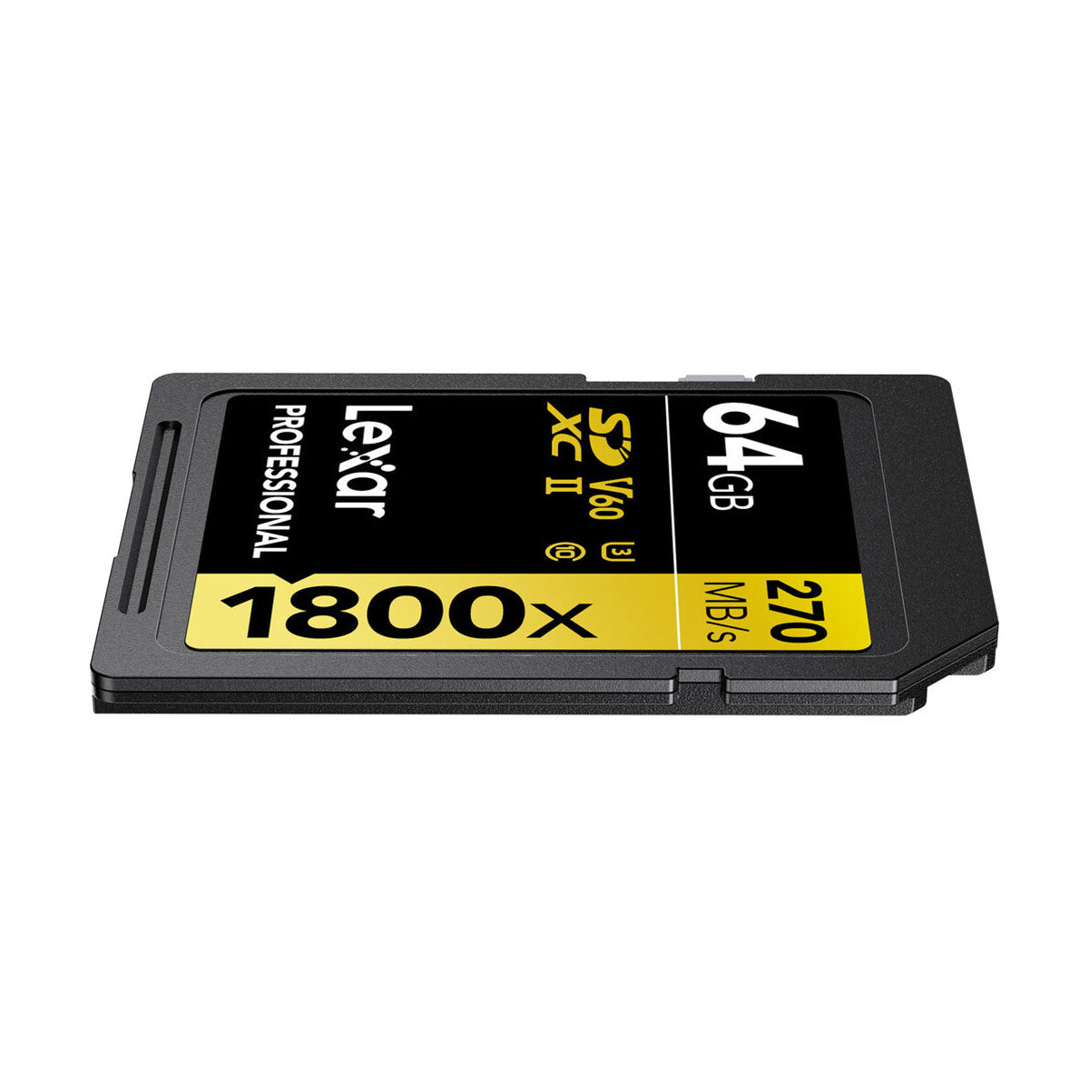 Lexar 64GB Professional 1800x UHS-II SDXC (V60) Memory Card