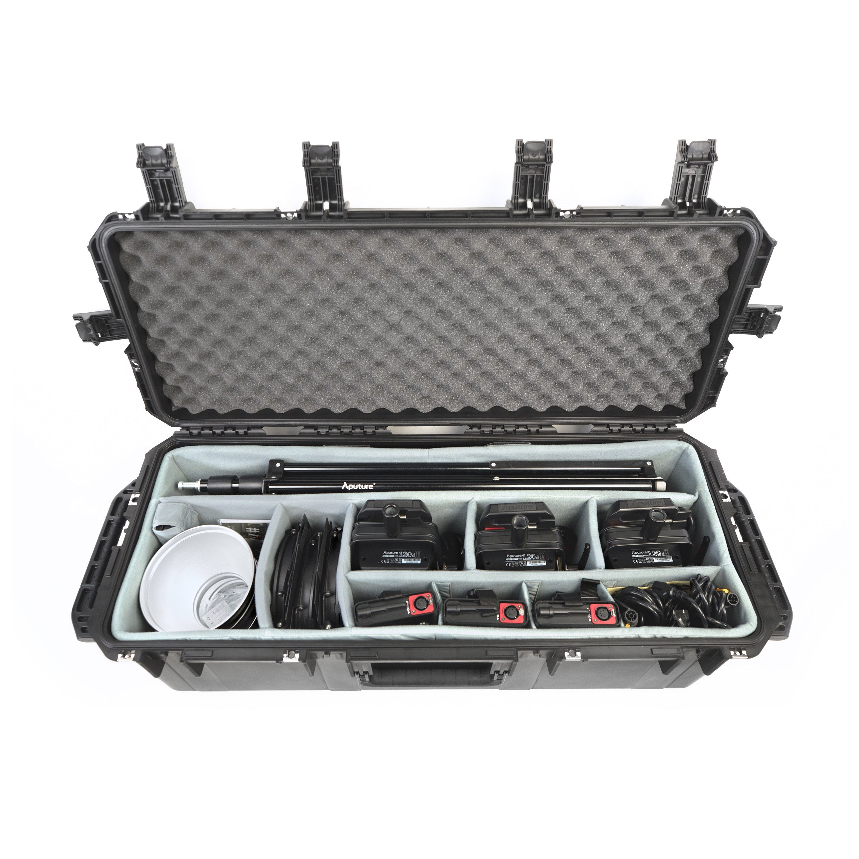 Aputure LS C120D II 3-Light Kit (V-Mount) with SKB Case