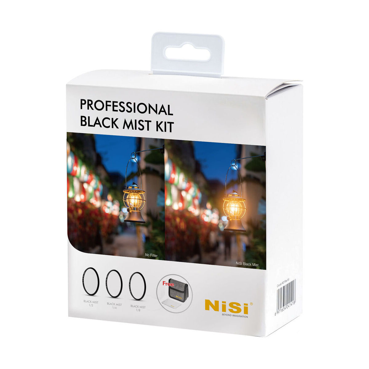 NiSi 77mm Professional Black Mist Kit with 1/2, 1/4, 1/8 and Case