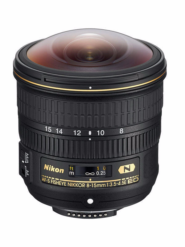 Nikon 8-15mm f/3.5-4.5E AF-S Fisheye Lens