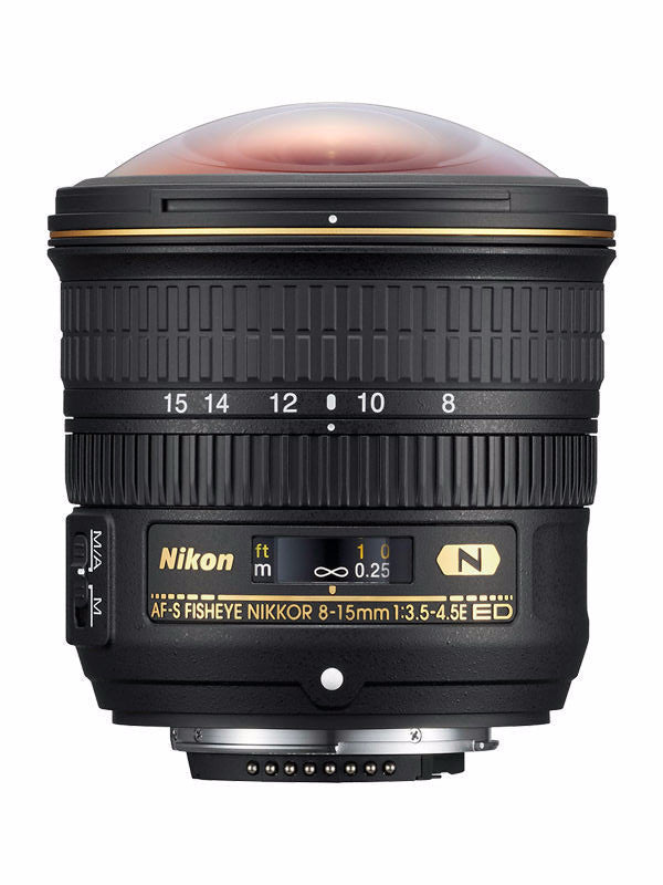 Nikon 8-15mm f/3.5-4.5E AF-S Fisheye Lens