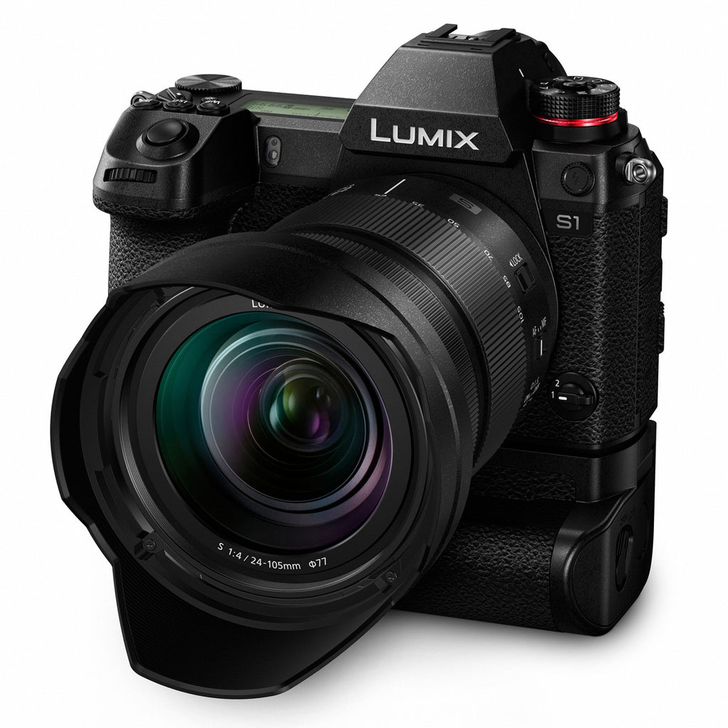 Panasonic Lumix S1 Mirrorless Camera Body with 24105mm f/4 Lens