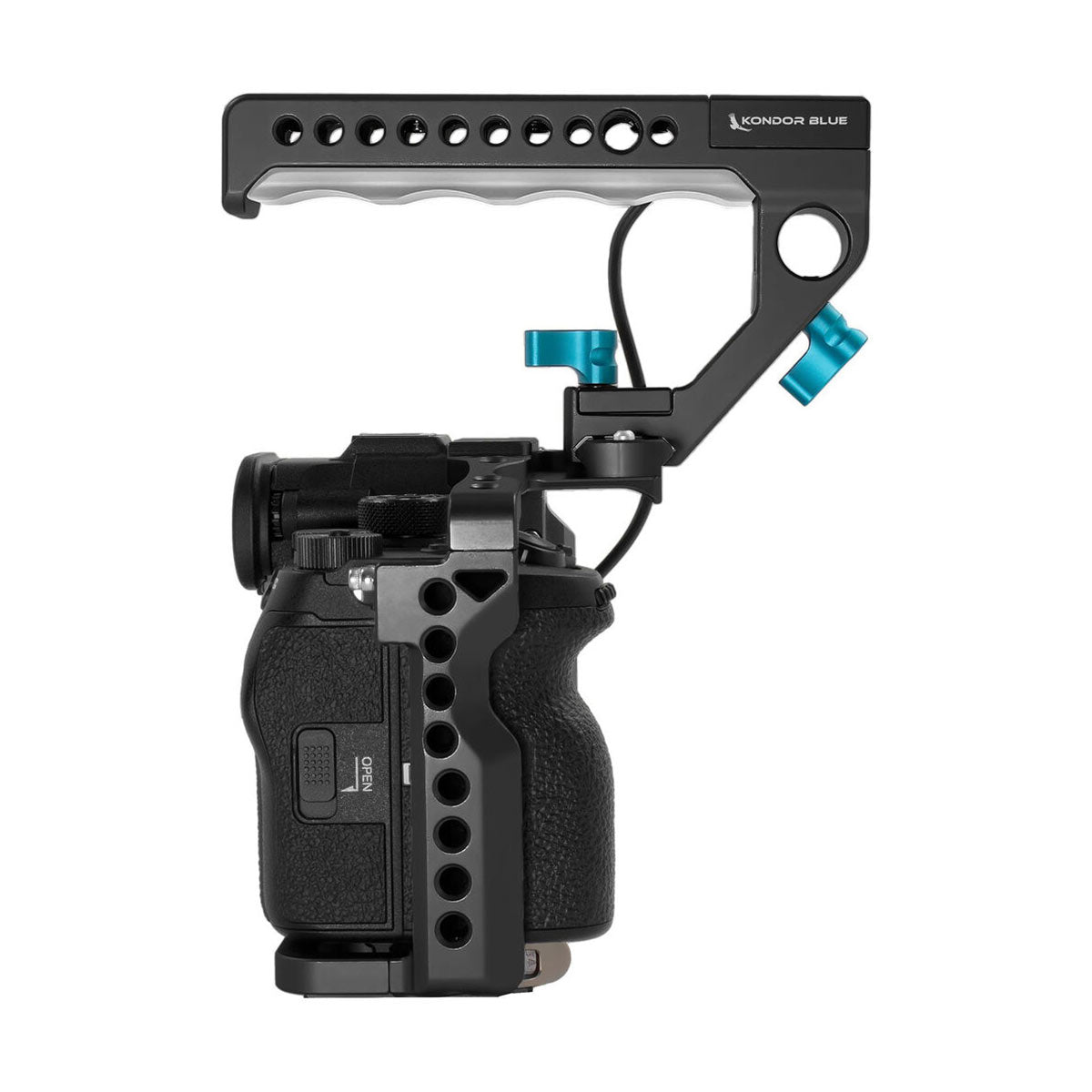 Kondor Blue A1/A7 Cage with Start-Stop Trigger Handle (Black) (A1/A7S3/A74/ETC)