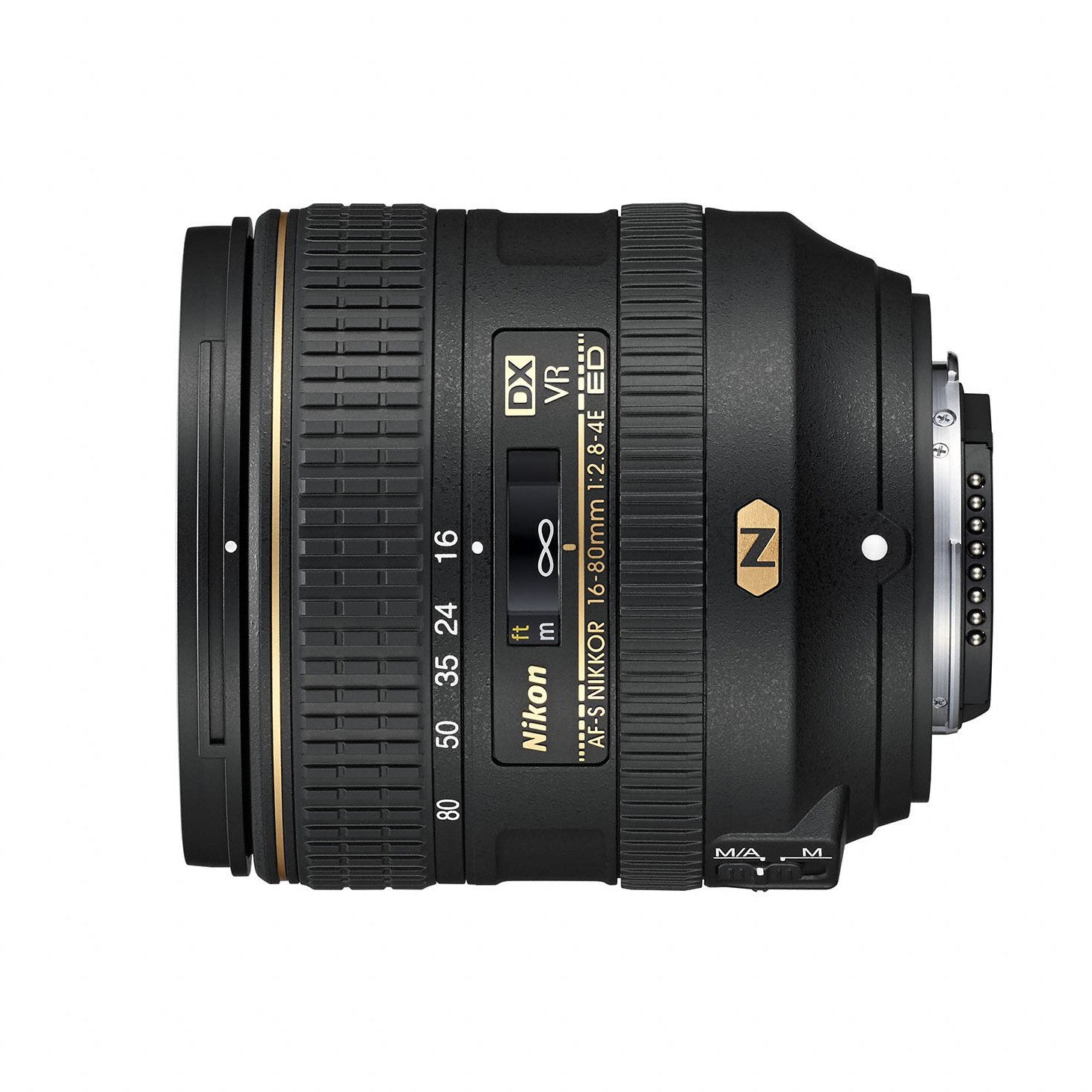 Nikon 16-80mm f/2.8-4E ED AF-S DX VR Lens, lenses slr lenses, Nikon - Pictureline  - 2