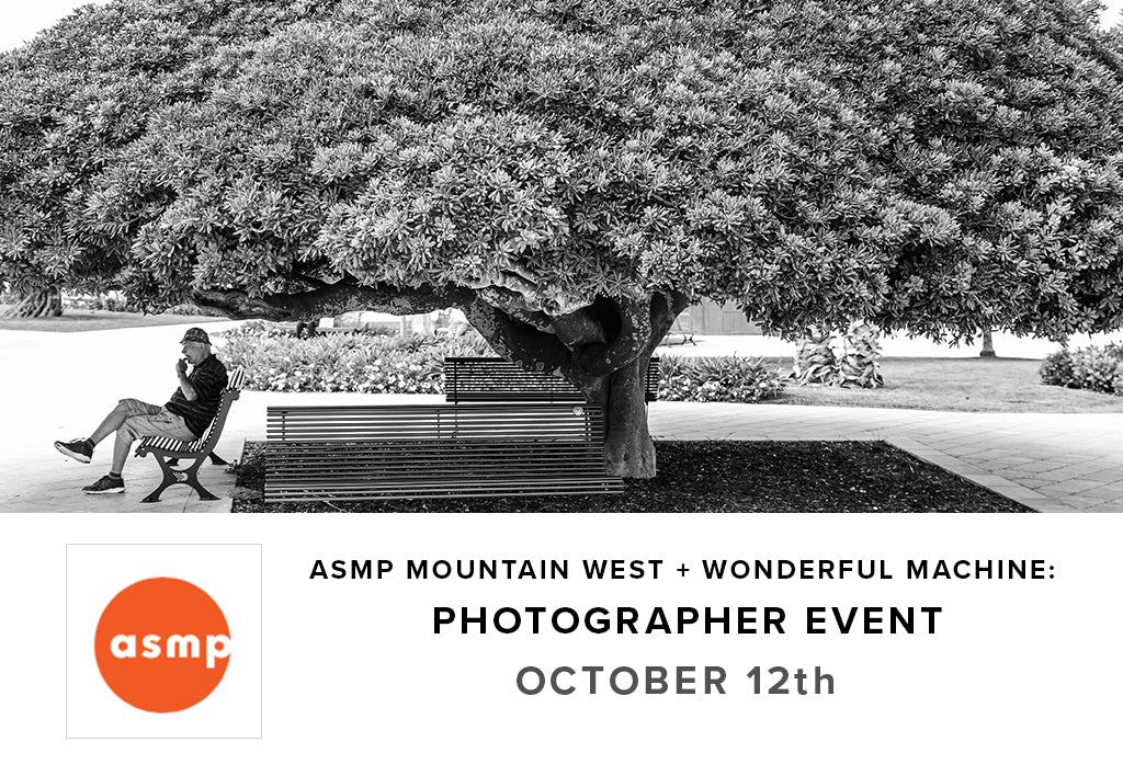 ASMP Mountain West + Wonderful Machine: Photographer Event (October 12th)