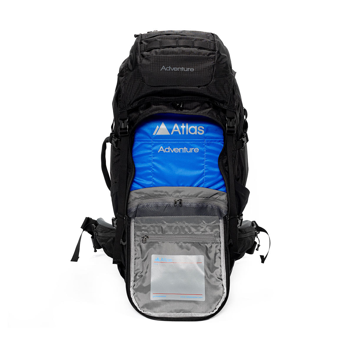 Atlas Adventure Large Backpack (Black)