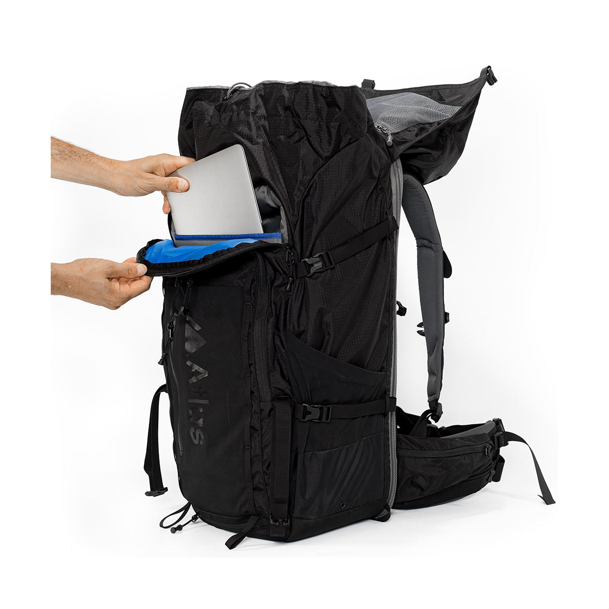Atlas Adventure Large Backpack (Black)