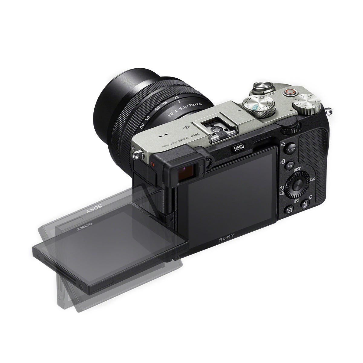 Sony Alpha a7C Full Frame Mirrorless Camera with FE 28-60mm f/4-5.6 Lens (Silver)