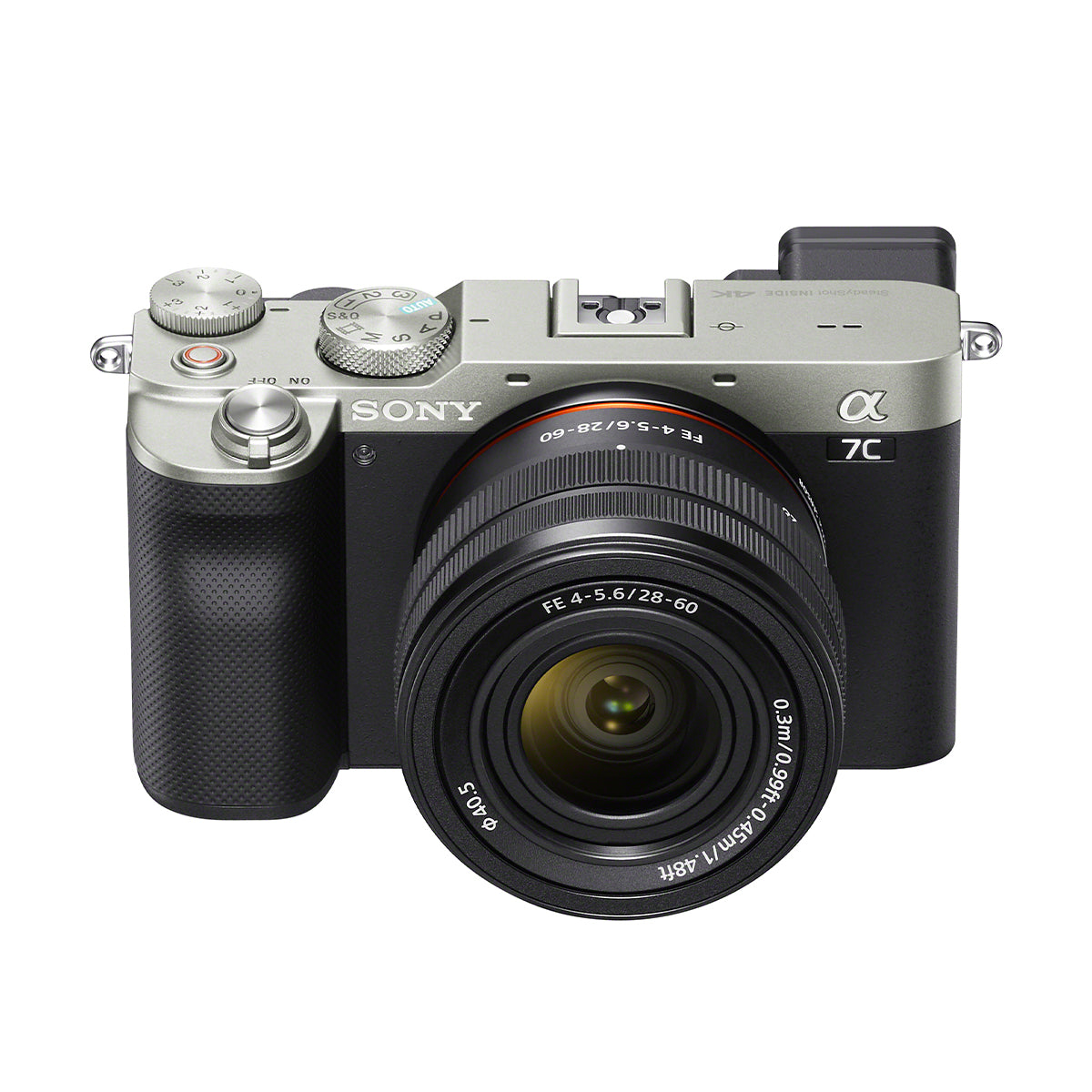 Sony Alpha a7C Full Frame Mirrorless Camera with FE 28-60mm f/4-5.6 Lens (Silver)
