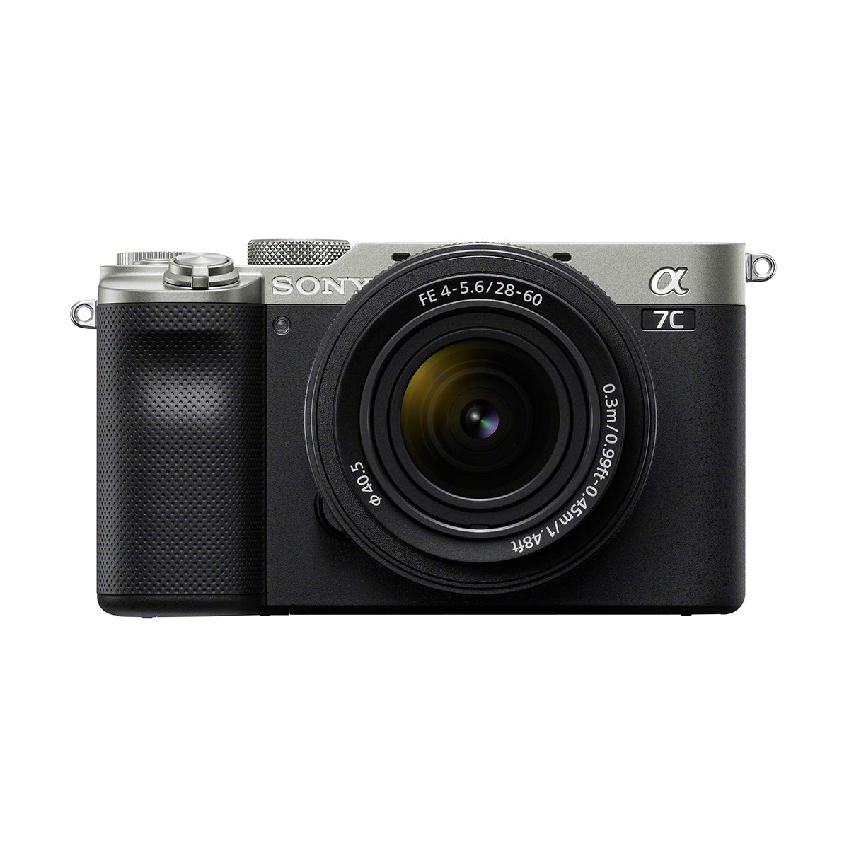 Sony Alpha a7C Full Frame Mirrorless Camera with FE 28-60mm f/4-5.6 Lens (Silver)